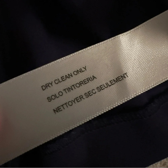 Eloquii Blazer Womens Sz 18 Navy Blue Single Breasted One Button Closure Jacket - Picture 13 of 13